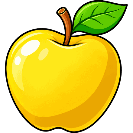 yellow apple