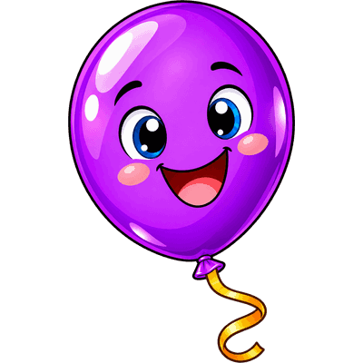 purple balloon