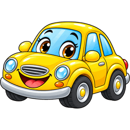 yellow car