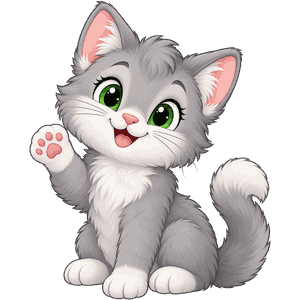 gray cat