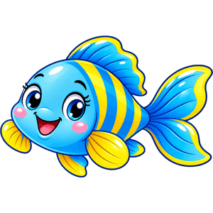 blue fish