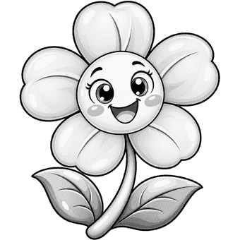 flower (coloring outline)