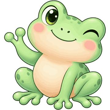 winking frog